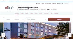 Desktop Screenshot of aloftphiladelphiaairport.com